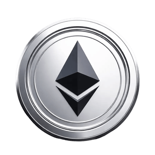 Elemento gráfico em destaque da criptomoeda Ethereum ETH